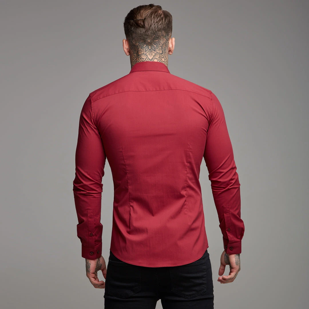 Father Sons Super Slim Stretch Classic Oxblood Red - FS141 - Image 13