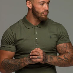 Father Sons Classic Khaki Polo Shirt - FSH043 (PRE ORDER 11TH JULY)