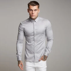 Father Sons Super Slim Luxe Ultra Stretch Light Grey - FS333