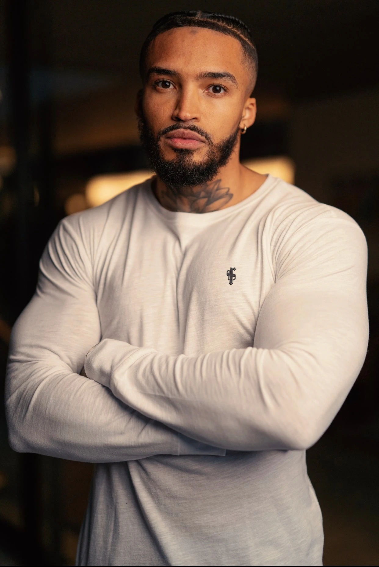 Father Sons White Slub Crew Long Sleeve With Cuff - FSH727 - Image 8